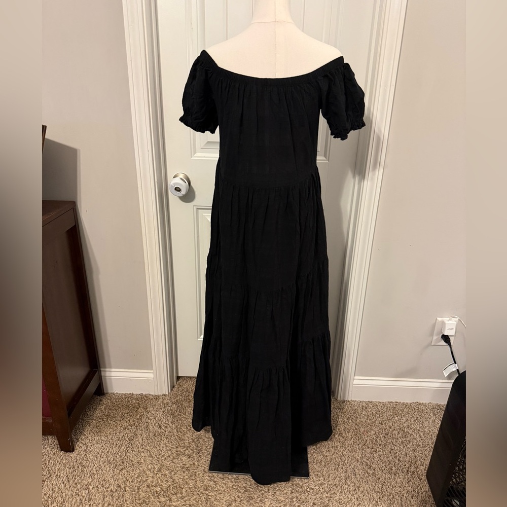 YFB Black Off-Shoulder Maxi Dress - Picture 6 of 15